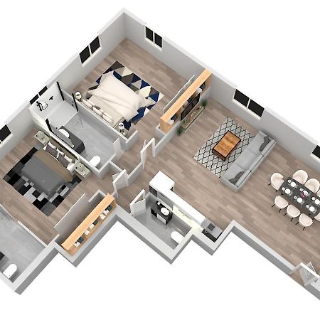 Superbe, T3 Spacieux 78 M2, Neuf, Parking, Balcon Gerde Dış mekan fotoğraf