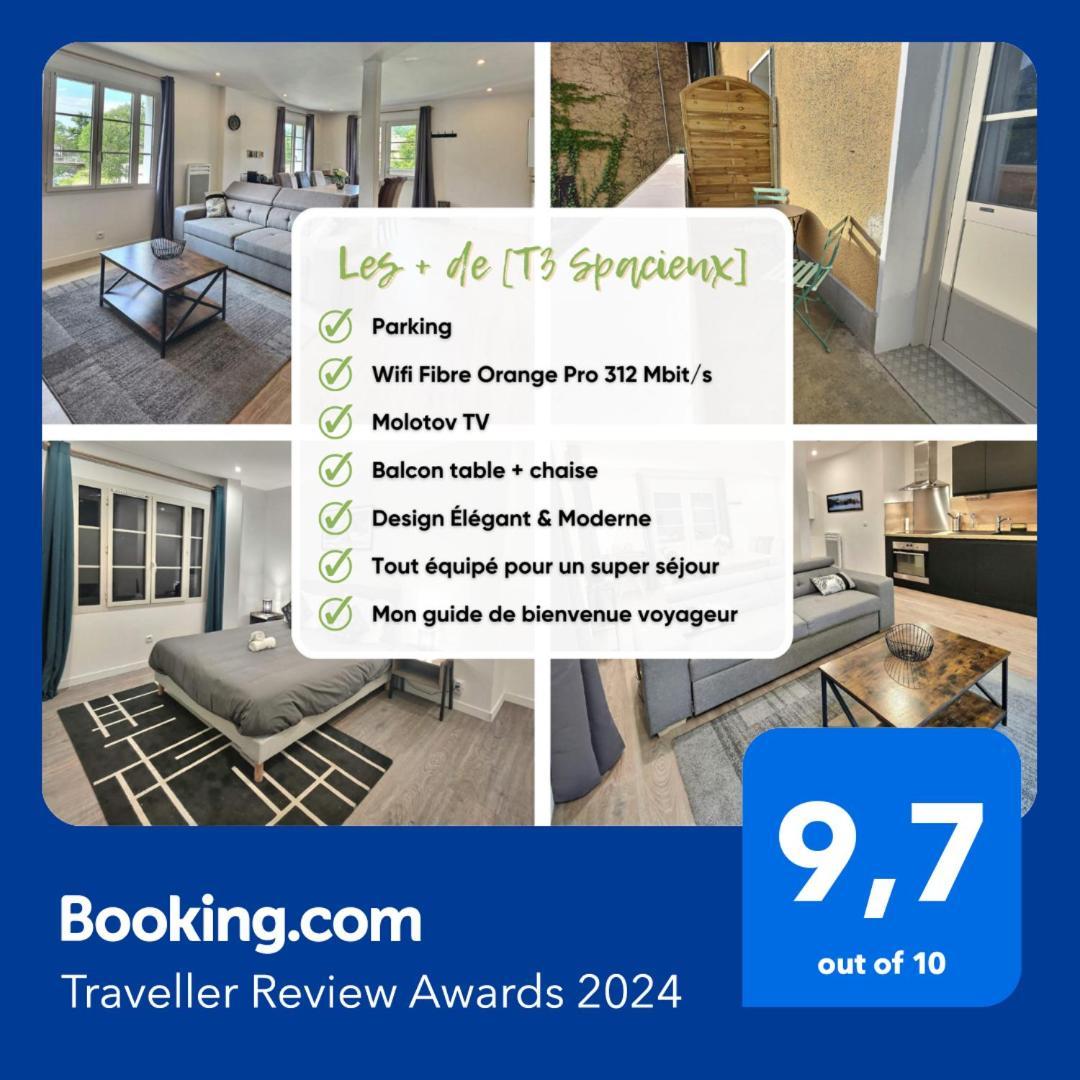 Superbe, T3 Spacieux 78 M2, Neuf, Parking, Balcon Gerde Dış mekan fotoğraf